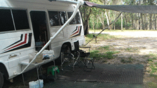 John is a grey nomads free camper