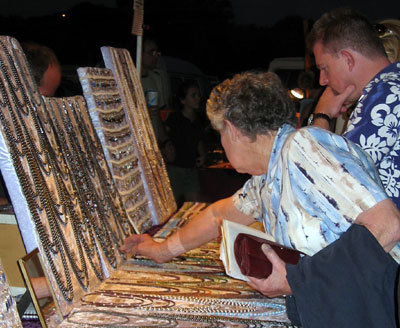 Grey nomads earning money on the road.