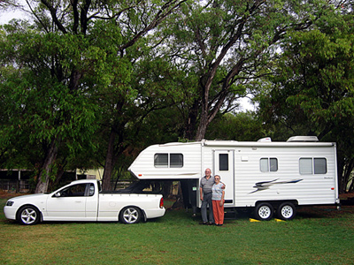 Fifth wheelers are spacious and easy to manoeuvre