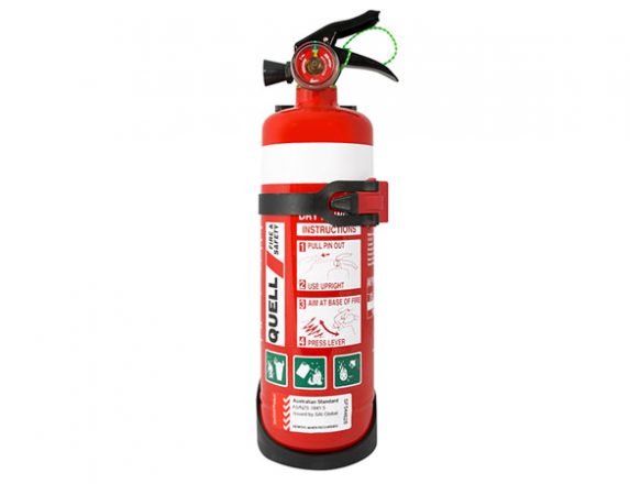 Ensure you are equipped with a fire extinguisher. PIC: Quell