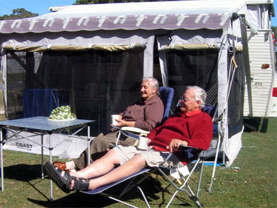 Self-levlling sytems for grey nomads