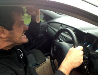 Grey nomads affeced by road rage. Maddy Gough