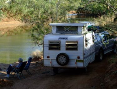 Grey nomads and rural farm camping