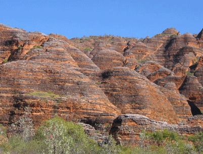 Bungle Bungle Ranges or Purnululu are great for grey nomads