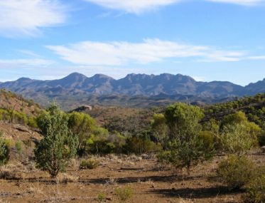 Caravans heads Outback camping