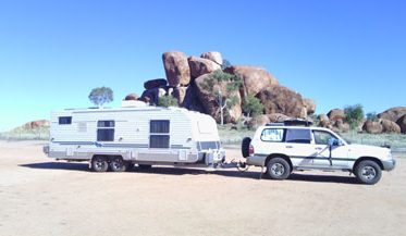 Caravan trip for unwell grey nomads