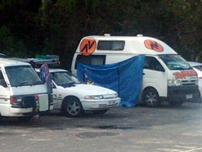 Stealth camping