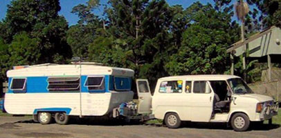 Grey nomads second-hand rig