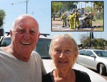 caravan fire