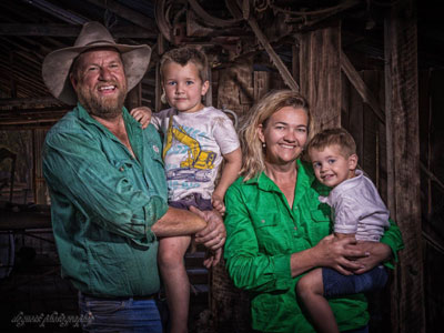 Grey nomads stay at farm