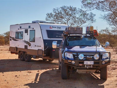 New caravan for grey nomads