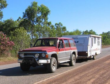 Just the start ... grey nomads are heading north early.