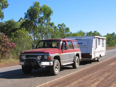 Just the start ... grey nomads are heading north early.