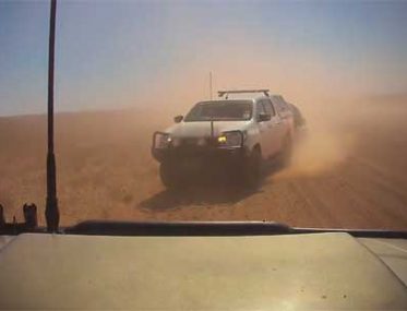 Outback driving