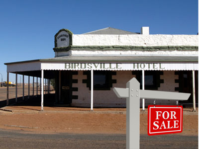 Birdsville Hotel on the market and grey nomads are interested