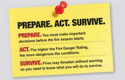 Grey nomads and fire danger