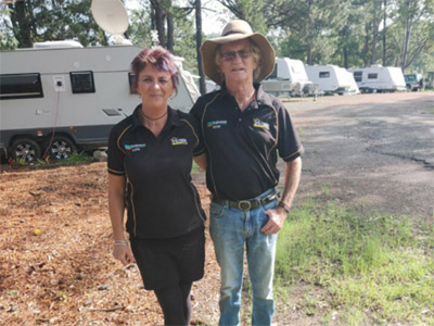 Buhlahdelah caravan park helps grey nomads