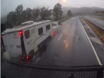 Grey nomads and caravan accidents
