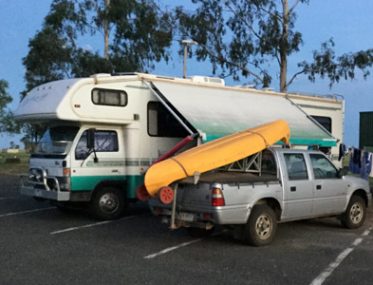 Grey nomads are delighted to be back on the road