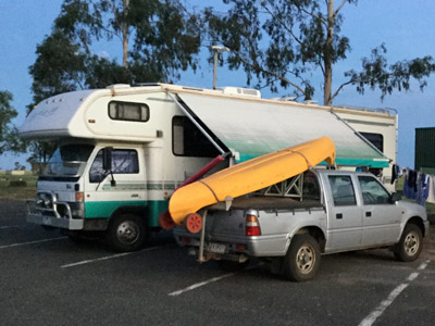 Grey nomads are delighted to be back on the road