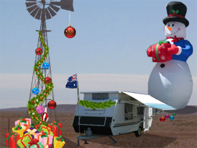 Merry Christmas to all grey nomads and their families