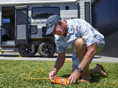 electricity in caravan parks