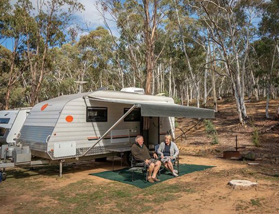 Grey nomads book early for national parks