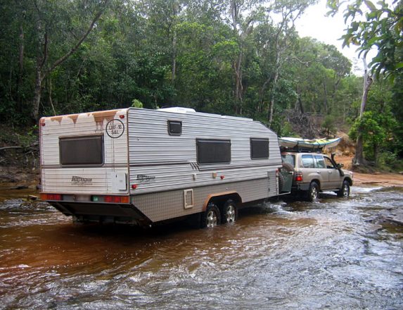 Demand for off-road caravans in surging.