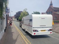 Caravan towing in the UK