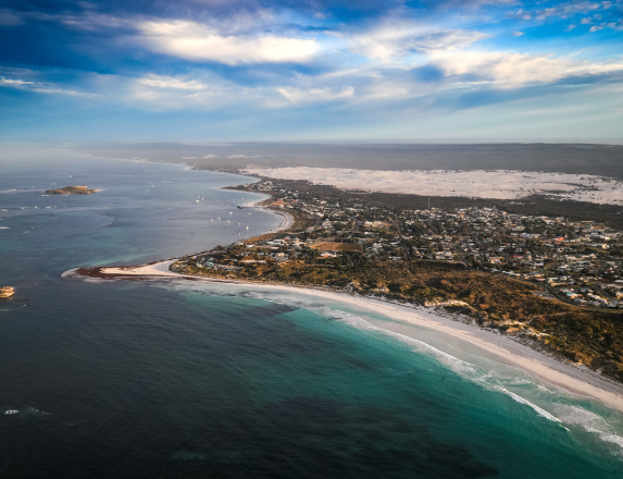 Lancelin coastline