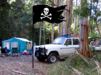 Campsite pirates