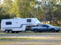 big rig caravan park site