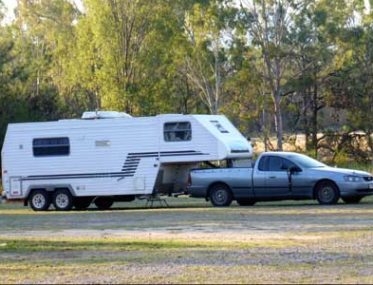 big rig caravan park site