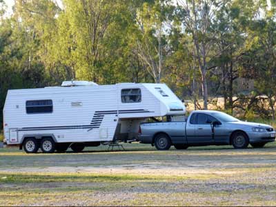 big rig caravan park site