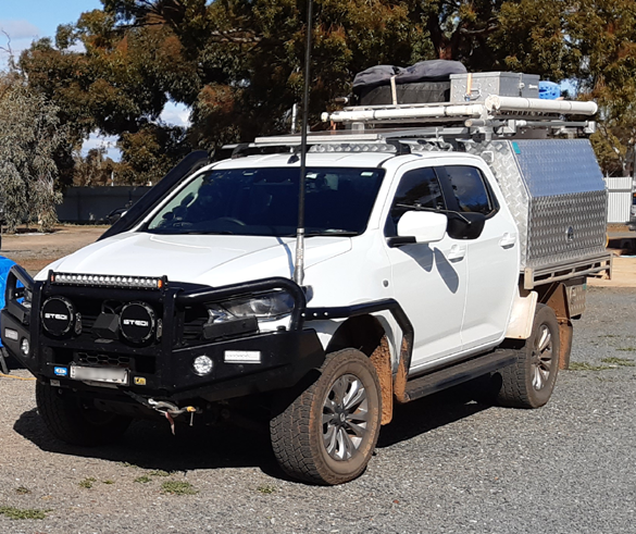 4WD tow vehicle