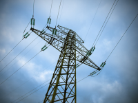 Electric pylons in national parks