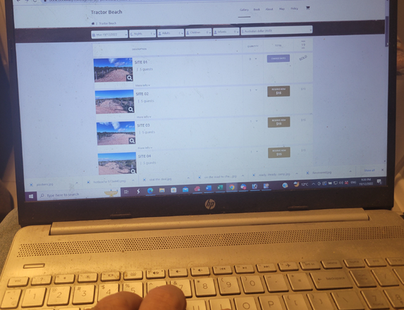 online booking system