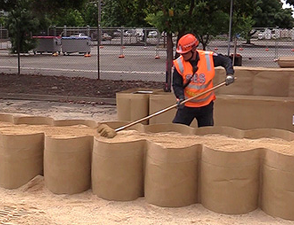 sandbags the murray