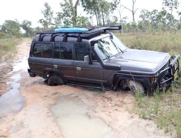 bogged 4WD